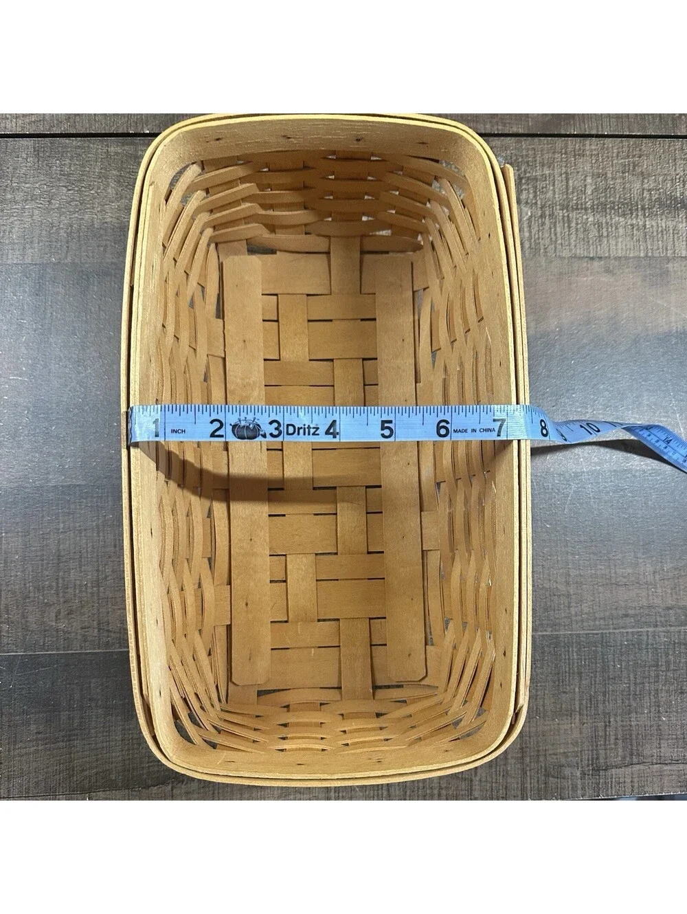 Longaberger handwoven basket